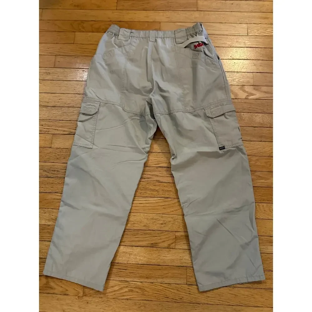 5.11 Tactical Series Cargo Pants Mens 36x30 Khaki Ripstop Utility Tactical Work